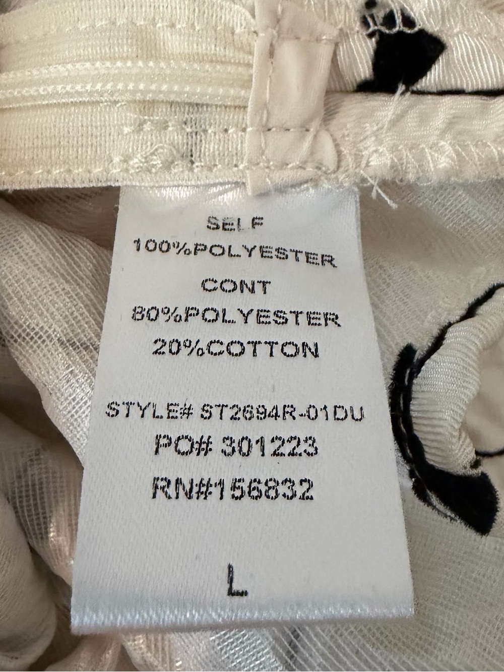 Hudson Gray Jacquard Bow Top Women’s Size Large - Picture 8 of 10